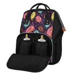 Sprinkles Donut Pattern Print Diaper Bag