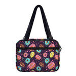 Sprinkles Donut Pattern Print Double Strap Bible Bag