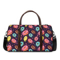 Sprinkles Donut Pattern Print Duffel Bag