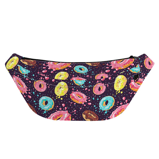 Sprinkles Donut Pattern Print Fanny Pack