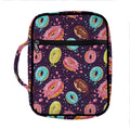 Sprinkles Donut Pattern Print Front Pocket Bible Bag