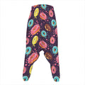 Sprinkles Donut Pattern Print Hammer Pants
