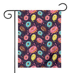 Sprinkles Donut Pattern Print House Flag