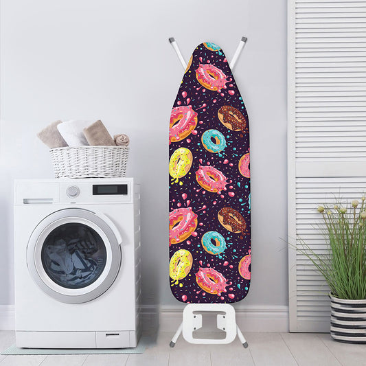 Sprinkles Donut Pattern Print Ironing Board Cover