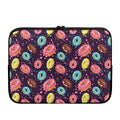 Sprinkles Donut Pattern Print Laptop Sleeve