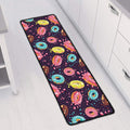 Sprinkles Donut Pattern Print Long Kitchen Mat