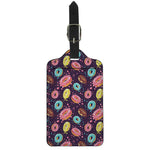 Sprinkles Donut Pattern Print Luggage Tag
