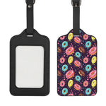 Sprinkles Donut Pattern Print Luggage Tag