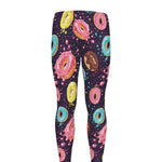 Sprinkles Donut Pattern Print Men's leggings