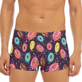 Sprinkles Donut Pattern Print Men's Short Boxer Briefs
