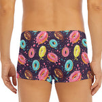 Sprinkles Donut Pattern Print Men's Short Boxer Briefs