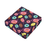 Sprinkles Donut Pattern Print Outdoor Seat Cushion Cover