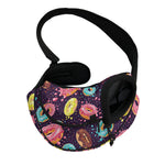 Sprinkles Donut Pattern Print Pet Sling Carrier