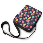 Sprinkles Donut Pattern Print Rectangular Crossbody Bag