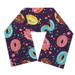 Sprinkles Donut Pattern Print Scarf