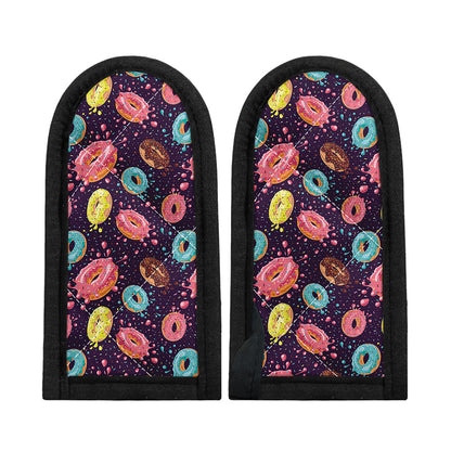 Sprinkles Donut Pattern Print Skillet Handle Cover