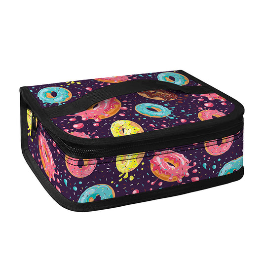 Sprinkles Donut Pattern Print Small Lunch Bag