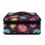 Sprinkles Donut Pattern Print Small Lunch Bag