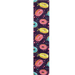 Sprinkles Donut Pattern Print Table Runner