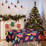 Sprinkles Donut Pattern Print Tablecloth