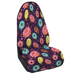 Sprinkles Donut Pattern Print Waterproof Car Seat Cover