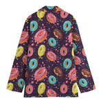 Sprinkles Donut Pattern Print Women's Blazer