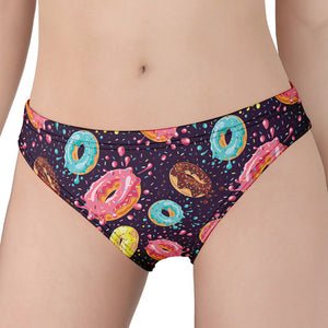 Sprinkles Donut Pattern Print Women's Panties