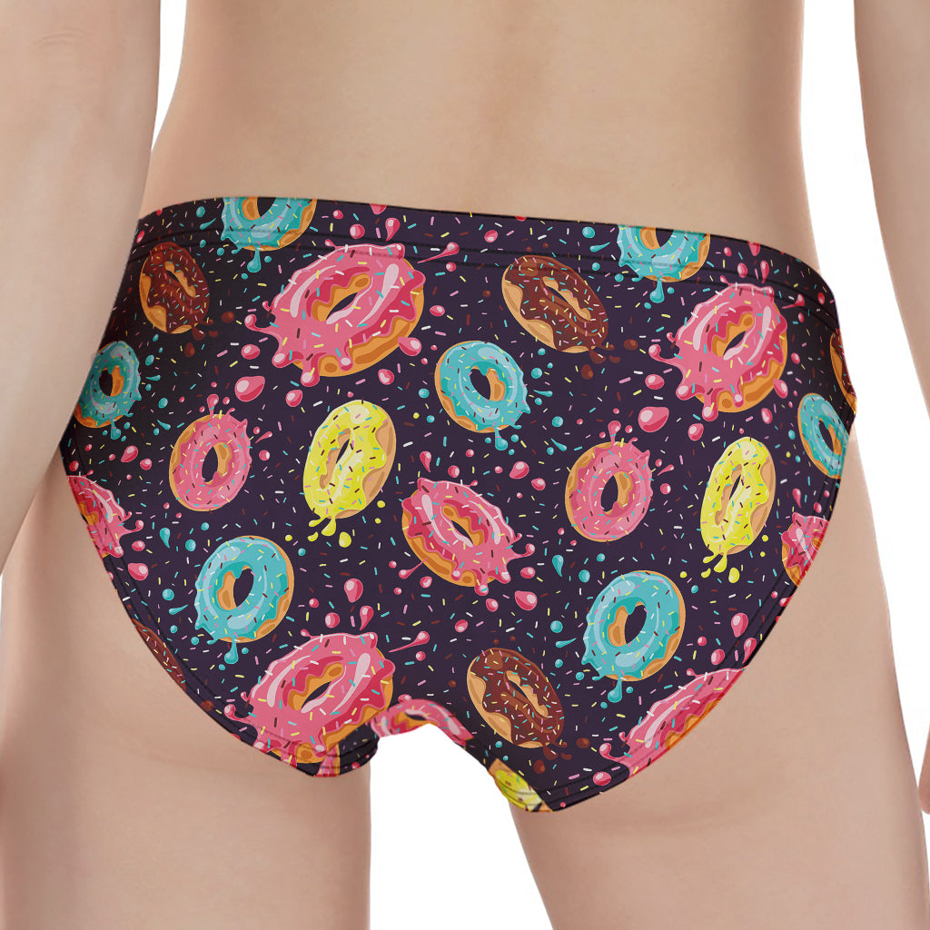 Sprinkles Donut Pattern Print Women's Panties