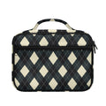 Spruce Blue And Beige Argyle Print Briefcase Bible Bag