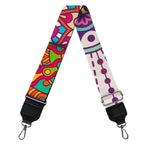 Square Bohemian Mandala Patchwork Print Bag Strap