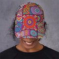 Square Bohemian Mandala Patchwork Print Baseball Cap