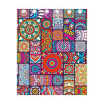 Square Bohemian Mandala Patchwork Print Curtain