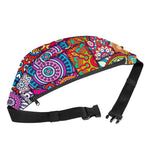 Square Bohemian Mandala Patchwork Print Fanny Pack