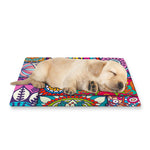 Square Bohemian Mandala Patchwork Print Pet Cooling Mat Cover