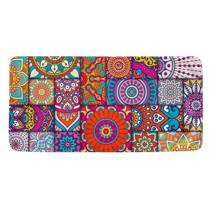 Square Bohemian Mandala Patchwork Print Towel