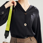 Square Stained Glass Mosaic Print Bag Strap