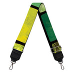 Square Stained Glass Mosaic Print Bag Strap