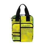 Square Stained Glass Mosaic Print Bible Tote Bag