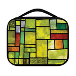 Square Stained Glass Mosaic Print Classic Bible Case