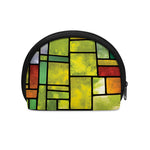 Square Stained Glass Mosaic Print Coin Purse