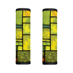 Square Stained Glass Mosaic Print Handle Covers