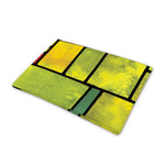 Square Stained Glass Mosaic Print Pet Cooling Mat Cover