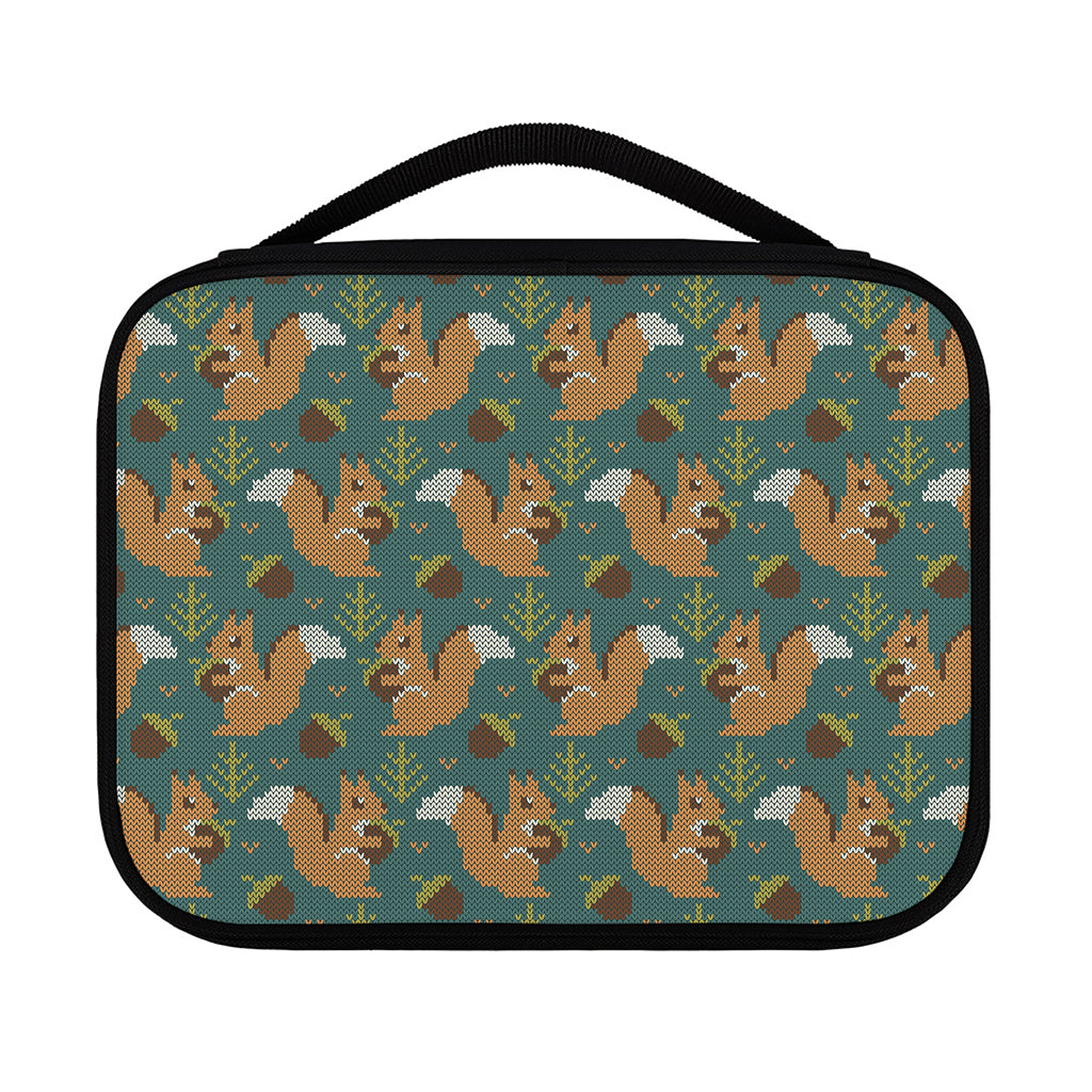 Squirrel Knitted Pattern Print Classic Bible Case