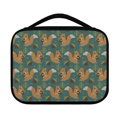 Squirrel Knitted Pattern Print Classic Bible Case