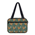 Squirrel Knitted Pattern Print Double Strap Bible Bag