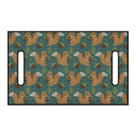 Squirrel Knitted Pattern Print Golf Cart Seat Cover