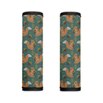 Squirrel Knitted Pattern Print Handle Covers