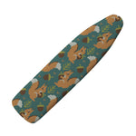 Squirrel Knitted Pattern Print Ironing Board Cover