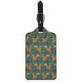 Squirrel Knitted Pattern Print Luggage Tag