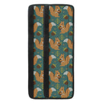 Squirrel Knitted Pattern Print Refrigerator Handle Covers